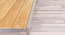 Load image into Gallery viewer, Avalon Extending Dining Table Horizontal Slat 7FT to 10FT Open