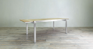 Avalon Extending Table Vertical Slat  6FT to 8FT Open