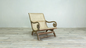 Fancy Lazy Chair with Ottoman