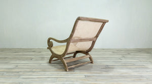 Fancy Lazy Chair with Ottoman