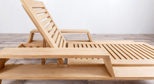 Load image into Gallery viewer, Desert Modern Wood Club Lounger