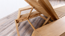 Load image into Gallery viewer, Desert Modern Wood Club Lounger