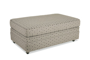 Hinge Top Storage Ottoman W/Caster F900100S