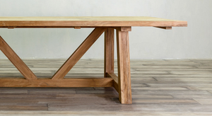 Rafter Rectangular Dining Table  - Outdoor