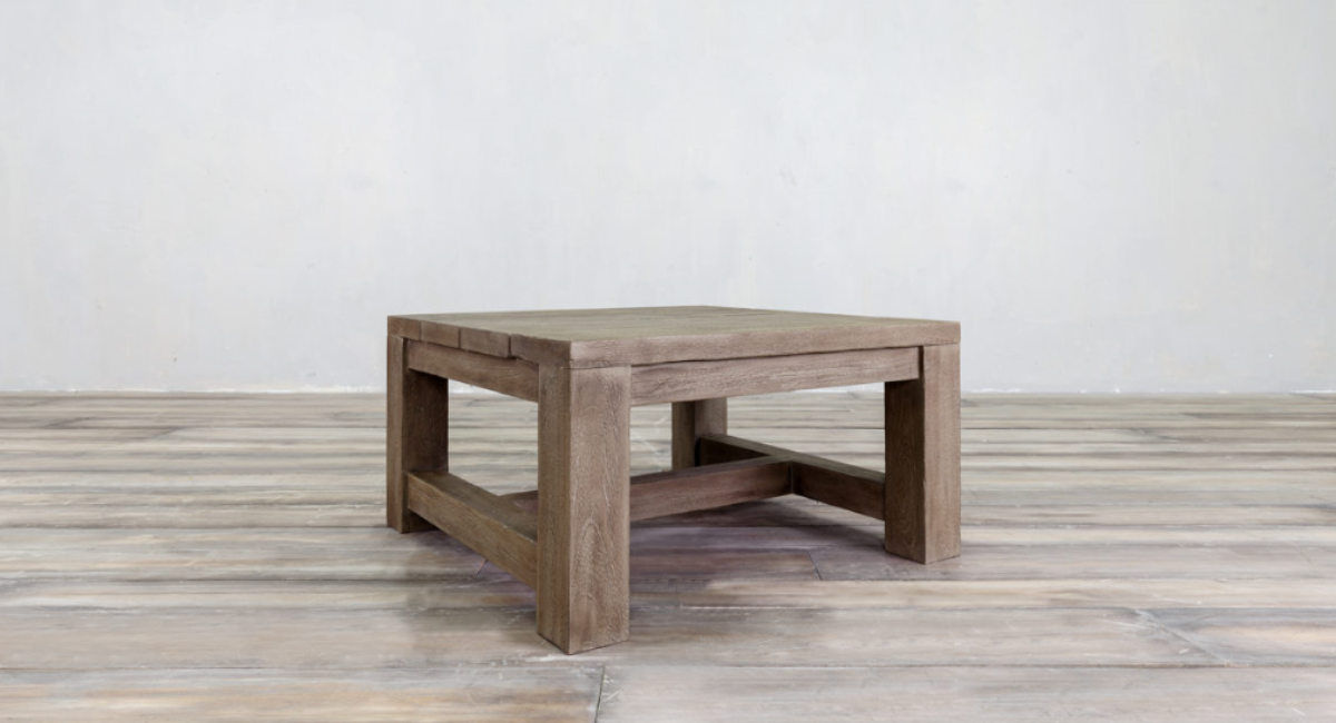 Rafter Teak Side Table