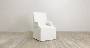 Hudson Parson Slipcover Arm Chair
