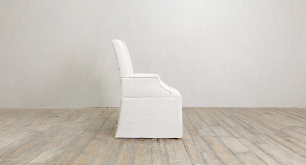 Hudson parsons fabric side discount chair