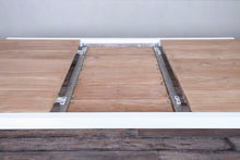 Load image into Gallery viewer, Avalon Extending Dining Table Vertical Slat White Sand 7&#39;2&#39;&#39; to 10&#39;6&#39;&#39; Open