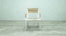 Load image into Gallery viewer, Avalon Arm Chair Stainless Steel - Large Slat