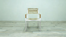 Load image into Gallery viewer, Avalon Arm Chair Stainless Steel - Small Slat