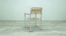 Load image into Gallery viewer, Avalon Arm Chair Stainless Steel - Small Slat