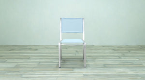 Avalon Side Chair Batyline Stainless Steel