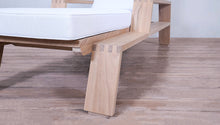 Load image into Gallery viewer, Desert Modern Wood Club Lounger