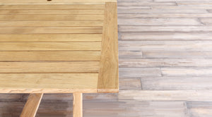 Claudia Double Extending Table