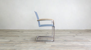 BelleRose Arm Chair With Stainless Steel Frame