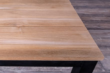 Load image into Gallery viewer, Avalon Dining Table Vertical Slats Black Ebony Finish
