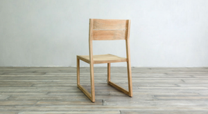 Milan Dining Side Chair Teak wood