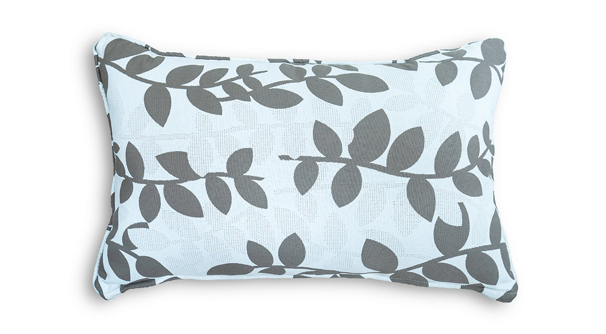 White Ground with Dark Brown color leaves - 13