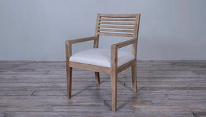 Rendevous Arm Chair Slat Back