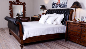 Safari Sleigh  King Bed