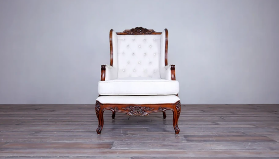 Louis XV Limoge Bergere Chair