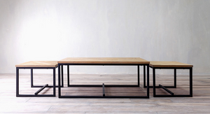 Soho Coffee Table with Metal base
