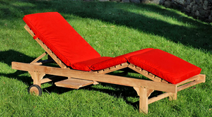 Sun Lounger with 3 different Positions